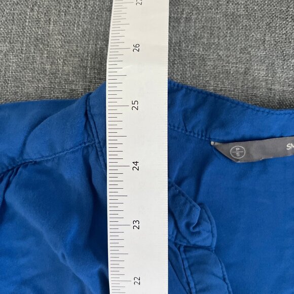 (2for$10) Smart Set Blue Tunic Blouse - Picture 7 of 15